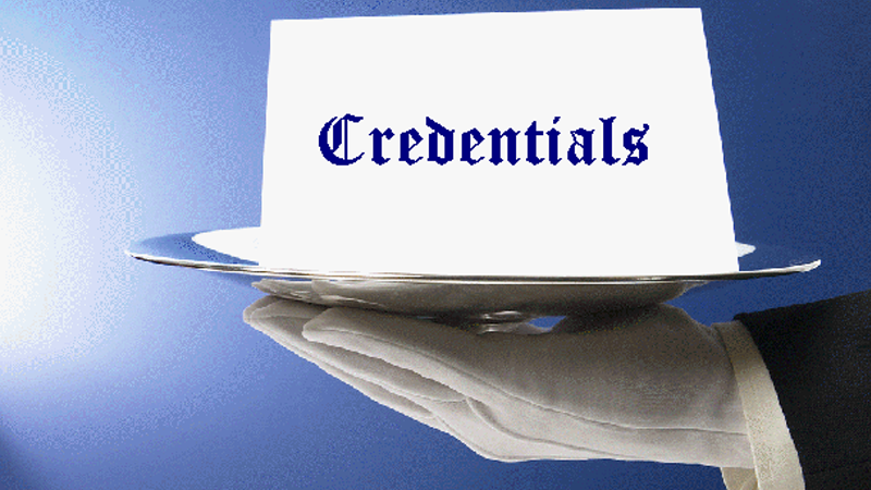 credientals